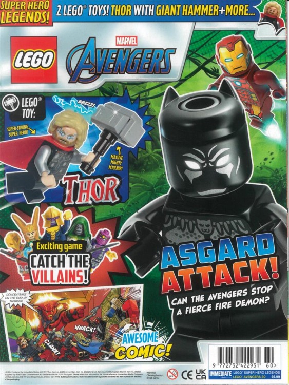 LEGO Superhero Legends Magazine Avengers30
