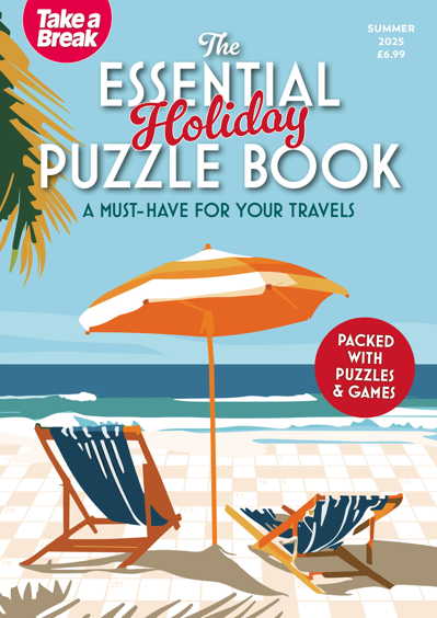 Take a Break Essential Holiday Puzzle Book Summer 2025