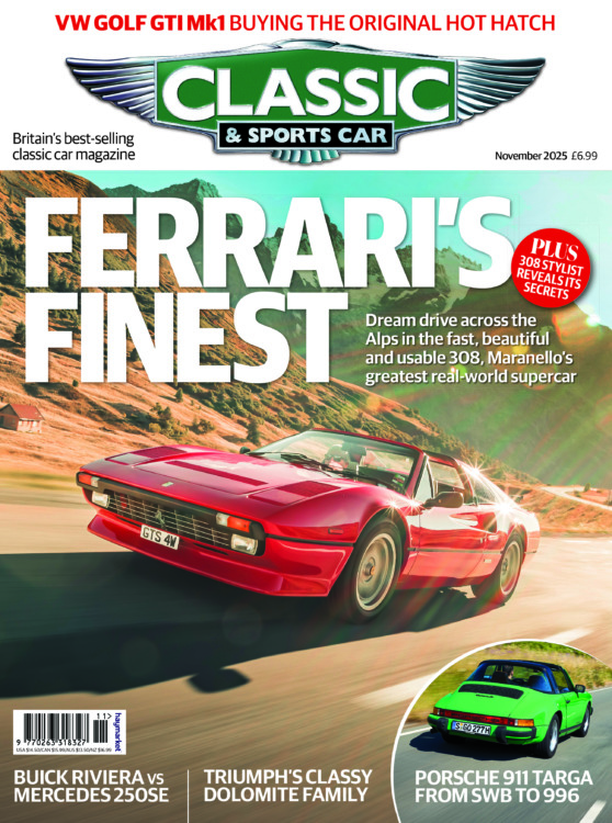 Classic & Sports Car Magazine November 2025