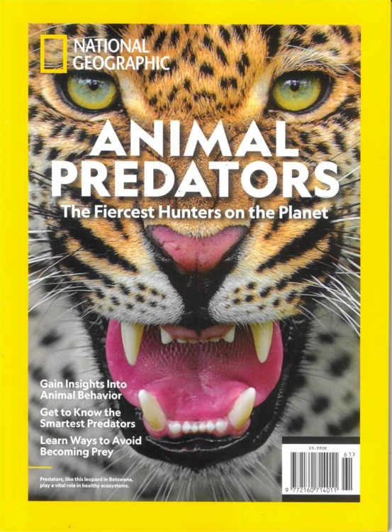 National Geographic Collectors Edition Magazine Predators