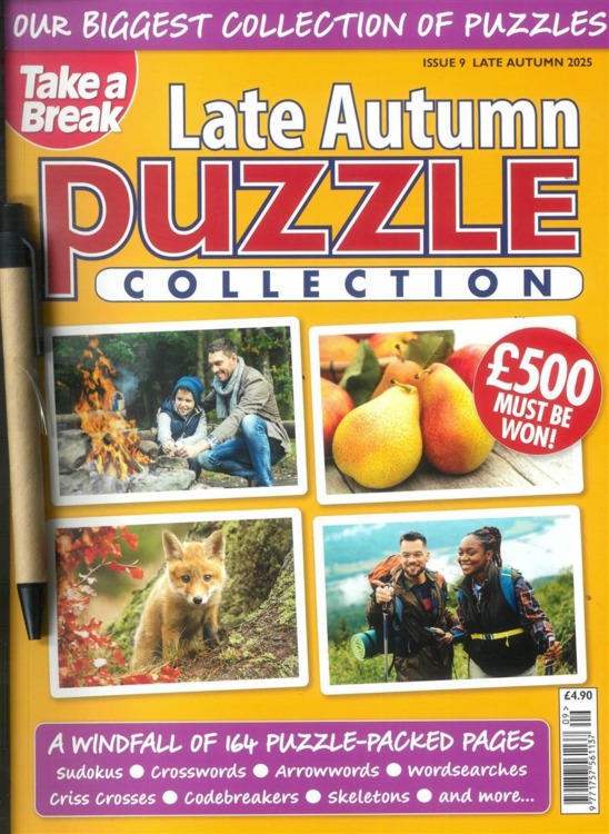TAB Seasonal Puzzlecollection Magazine Late Autumn 2025