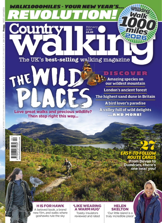 Country Walking Magazine February 2026 - Walk 1,000 Miles