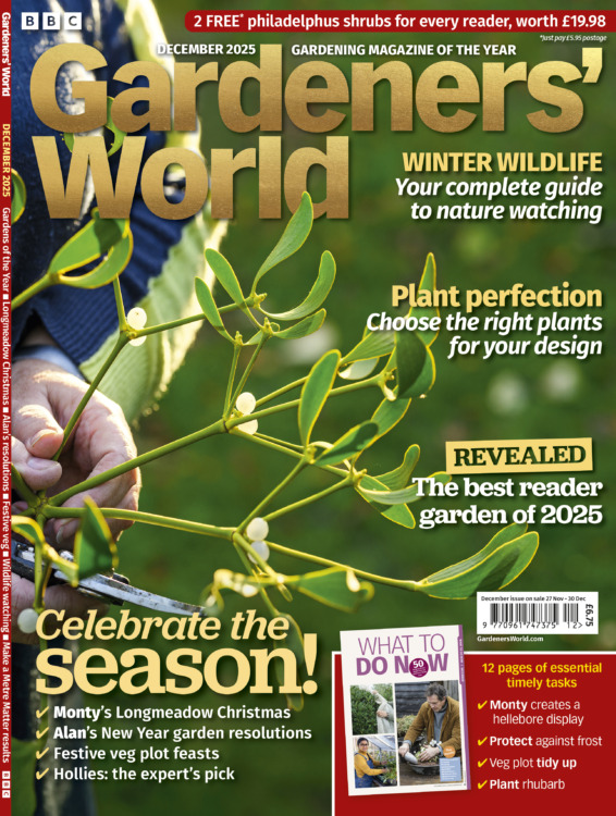 BBC Gardeners World Magazine December 2025