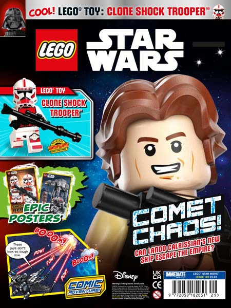 LEGO Star Wars Magazine Issue 129 + Limited Edition Clone Shock Trooper LEGO Minifigure