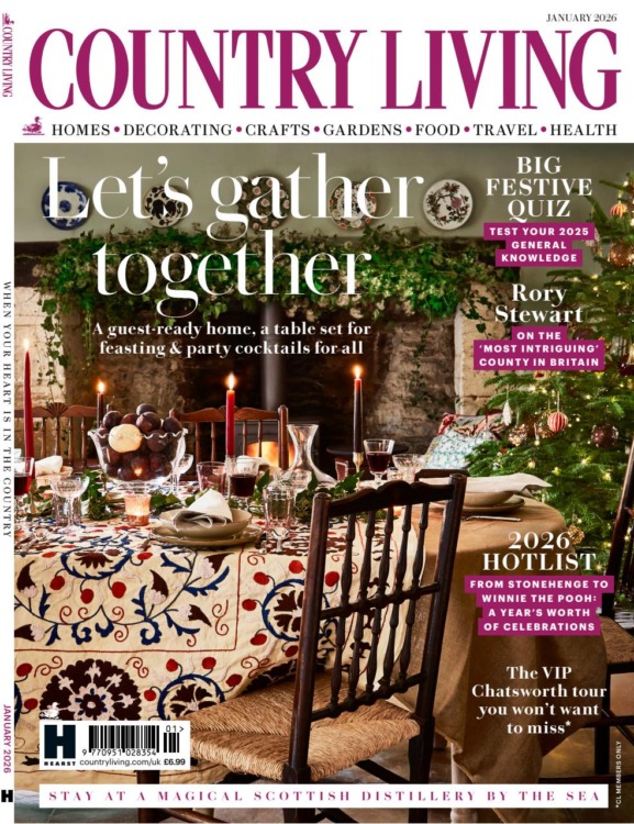Country Living Magazine January 2026