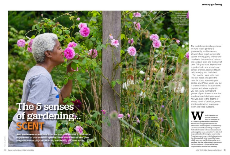 BBC Gardeners World Magazine January/February 2026 Arit News