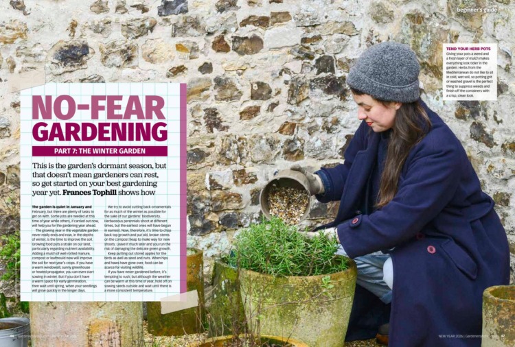 BBC Gardeners World Magazine January/February 2026 News