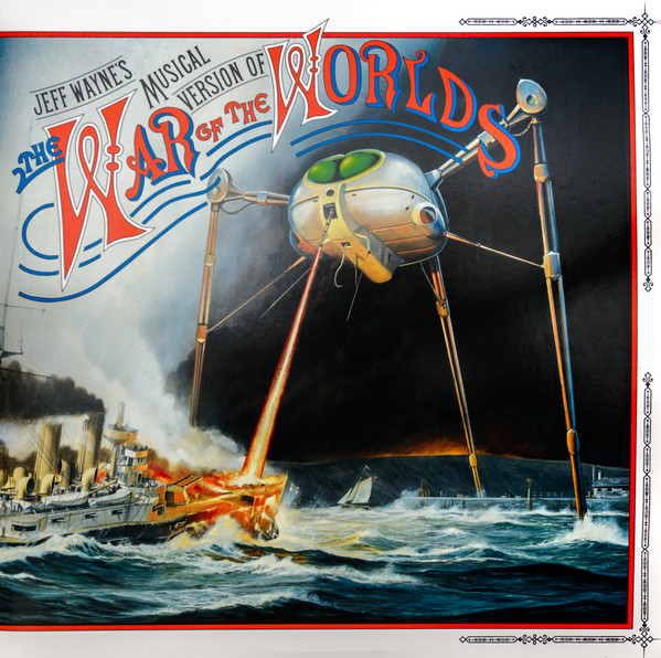 Jeff Wayne's War of the Worlds Musical Version Vinyl