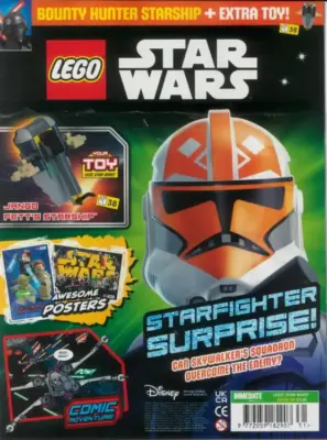 LEGO Star Wars Magazine Issue 131 + Limited Edition Jango Fett LEGO Minifigure