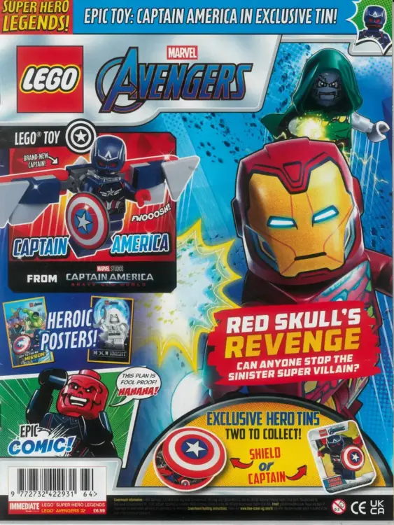 LEGO Superhero Legends Magazine Avengers 32