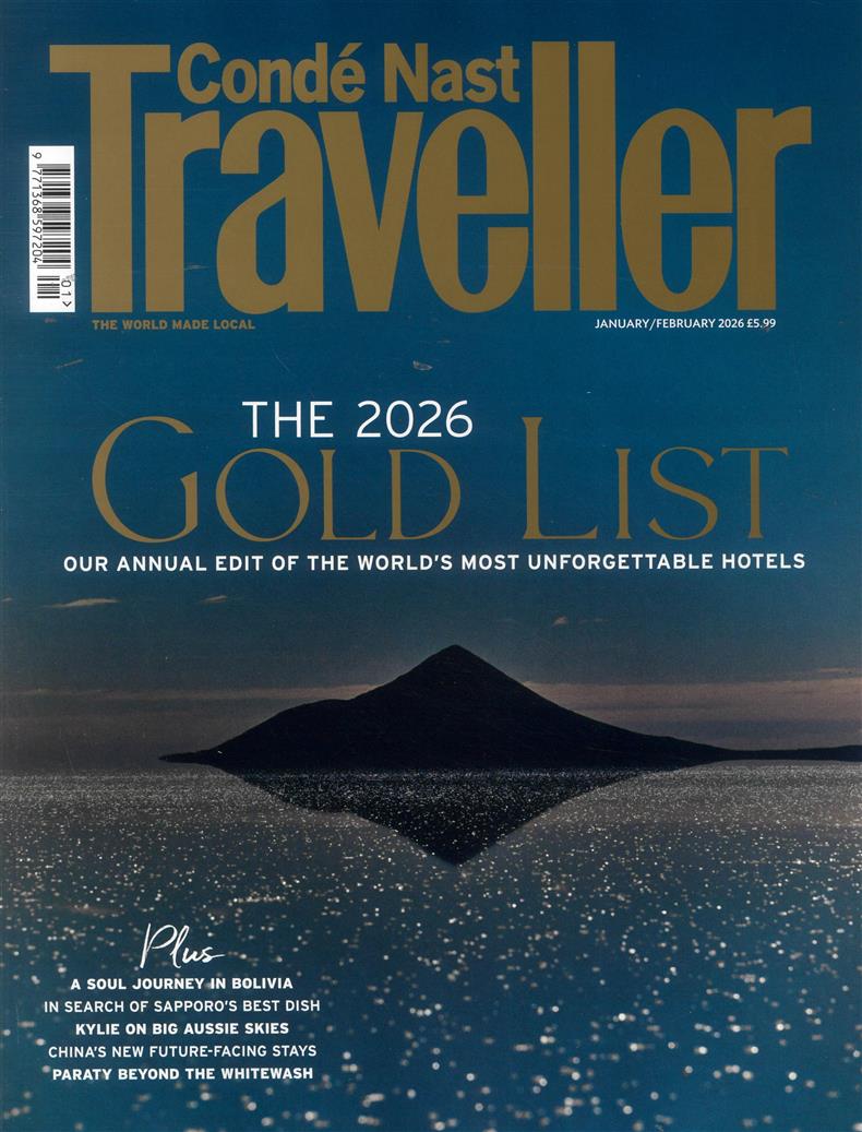 Conde Nast Traveller Magazine January/February 2026