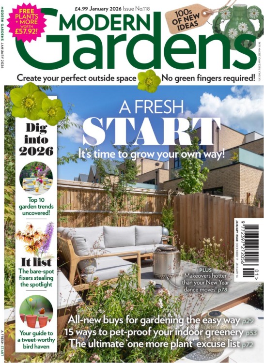 Modern Gardens Magazine January 2026