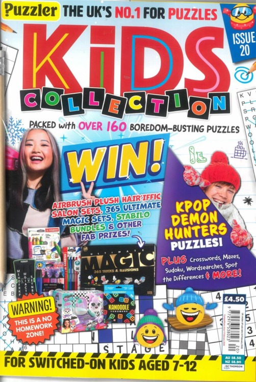 Puzzler Kids Collection Magazine Issue 20