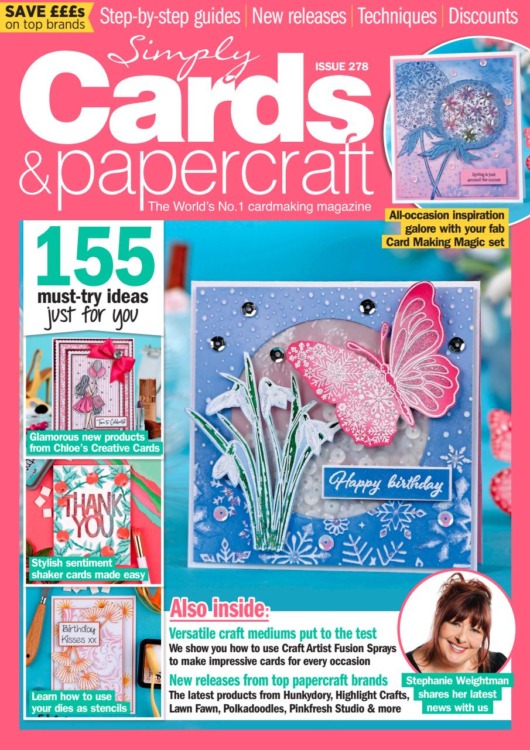 Simply Cards & Papercraft Magazine 278