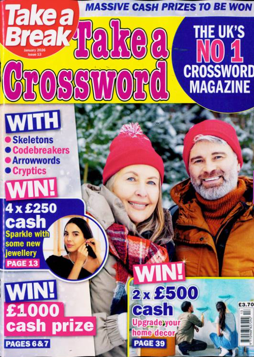 TAB Take A Crossword Magazine Issue 13 2025