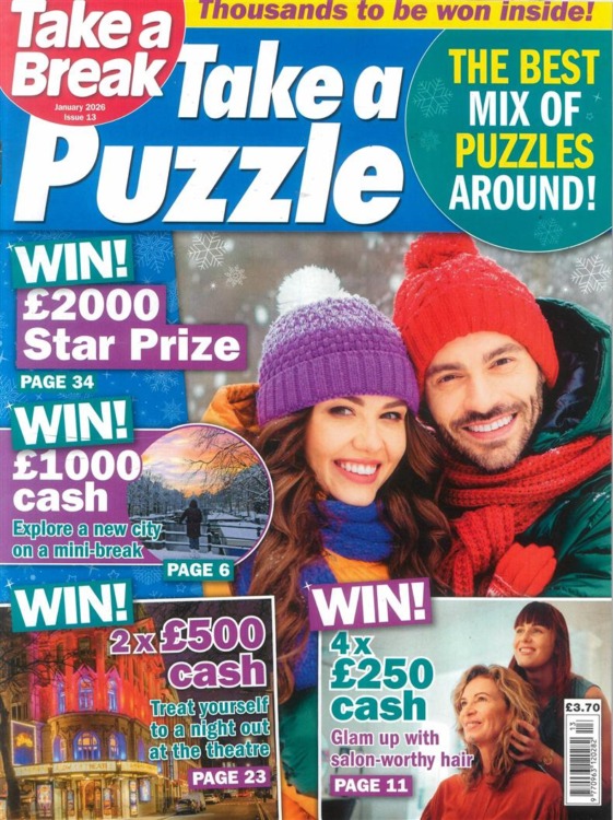 TAB Take A Puzzle Magazine Issue 13 2025