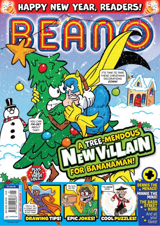 Beano Comic 3rd January 2026