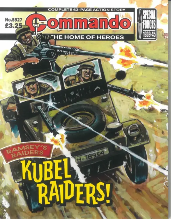 Commando Comic - Home of Heroes Issue 5927