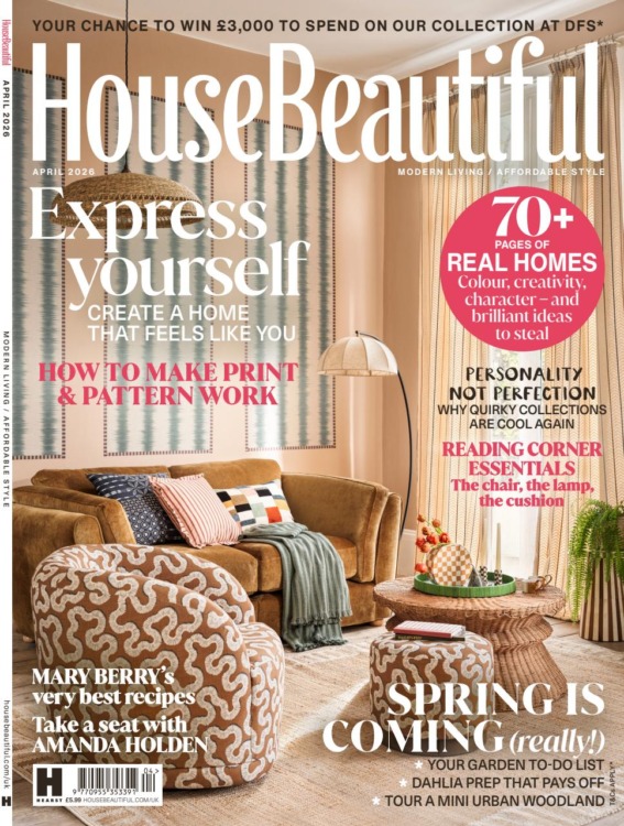 House Beautiful Magazine April 2026