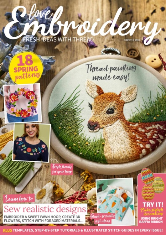 Love Embroidery Magazine 76