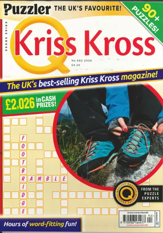 Puzzler Q Kriss Kross Magazine 592