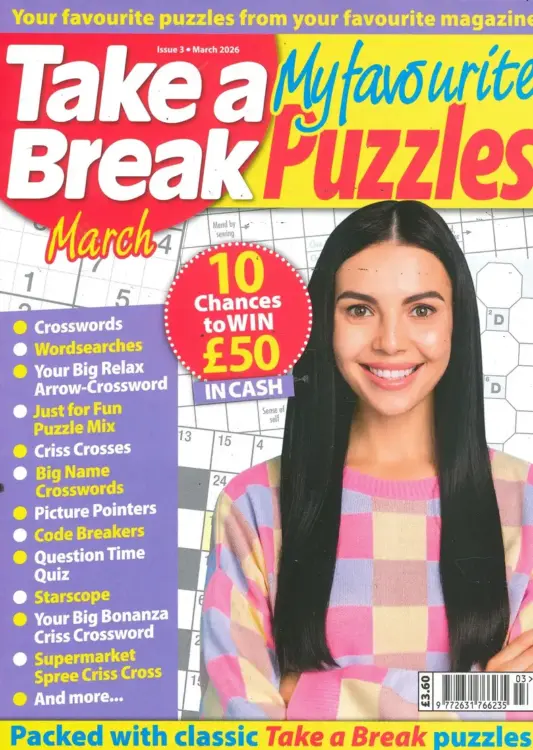 TAB My Favourite Puzzles Magazine Issue 03 2026