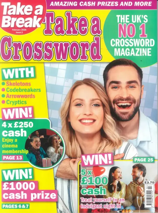 TAB Take A Crossword Magazine Issue 02 2026