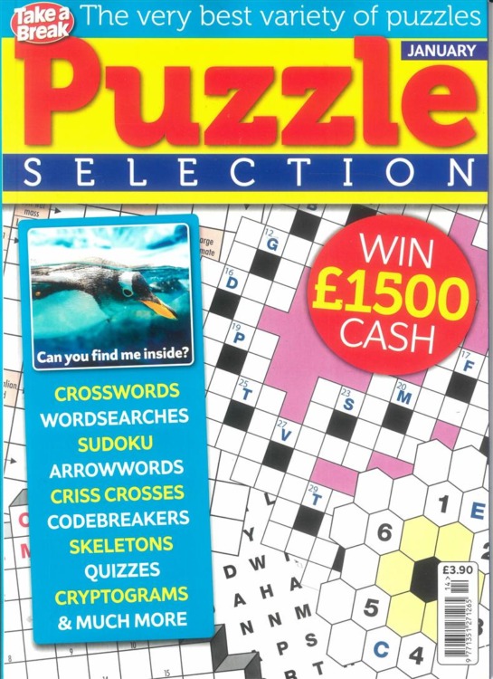TAB Take A Puzzle Magazine Issue 1 2026