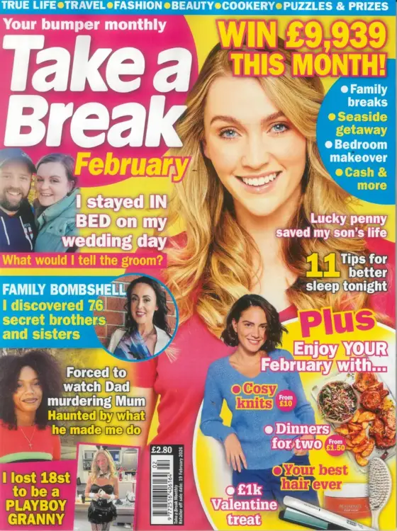 Take A Break Monthly Magazine February 2026