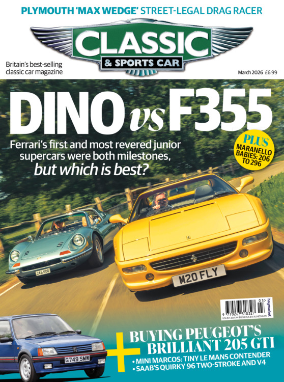 Classic & Sports Car Magazine March 2026