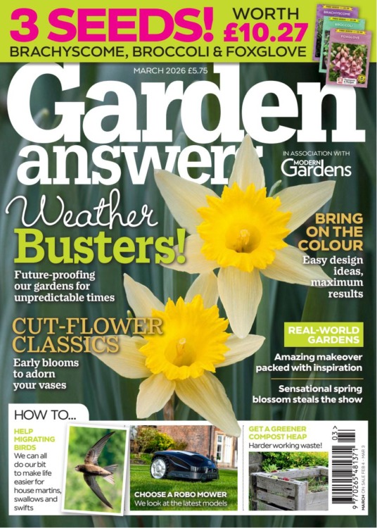Garden Answers Magazine March 2026
