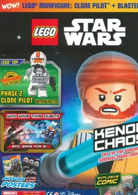 LEGO Star Wars Magazine Issue 134 + Phase 2 Clone Pilot LEGO Minifigure