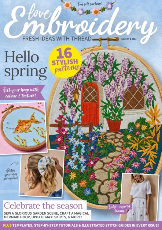 Love Embroidery Magazine 77