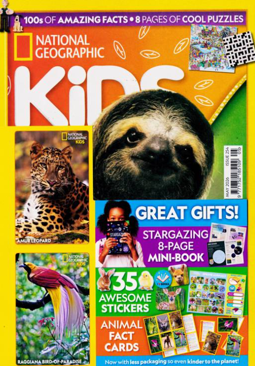 National Geographic Kids Magazine May 2026