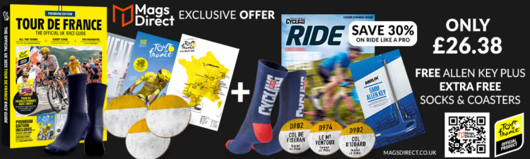 Official Tour de France 2026 Cycling Magazine Race Guide Exclusive Bundle only available from MagsDirect