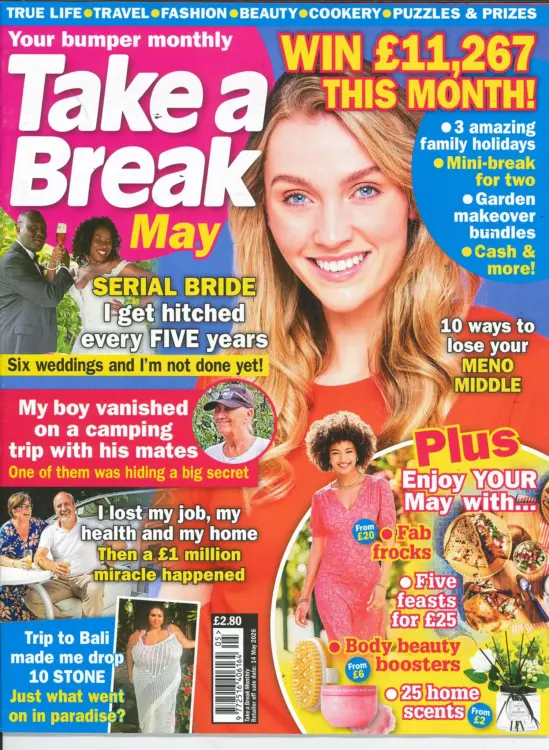Take A Break Monthly Magazine May 2026