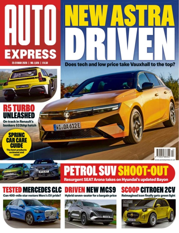 Auto Express Magazine Issue 1926 25 March 2026