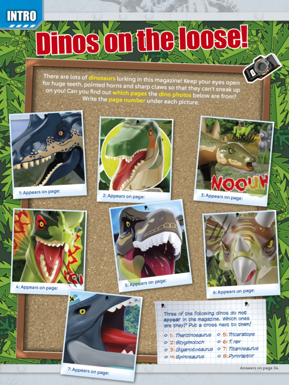 LEGO Jurassic World Magazine Issue 27 + ACU Guard in Lab & Bonus Set Minifigures - Image 2