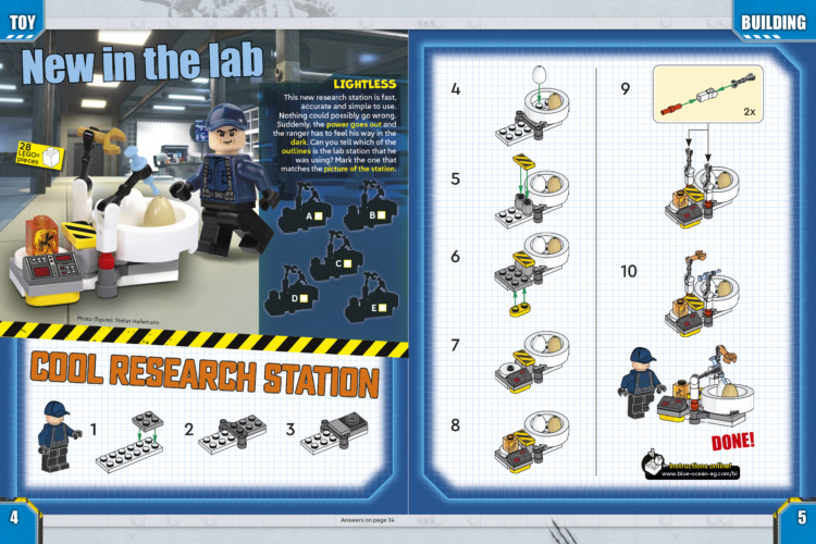 LEGO Jurassic World Magazine Issue 27 P4-P5