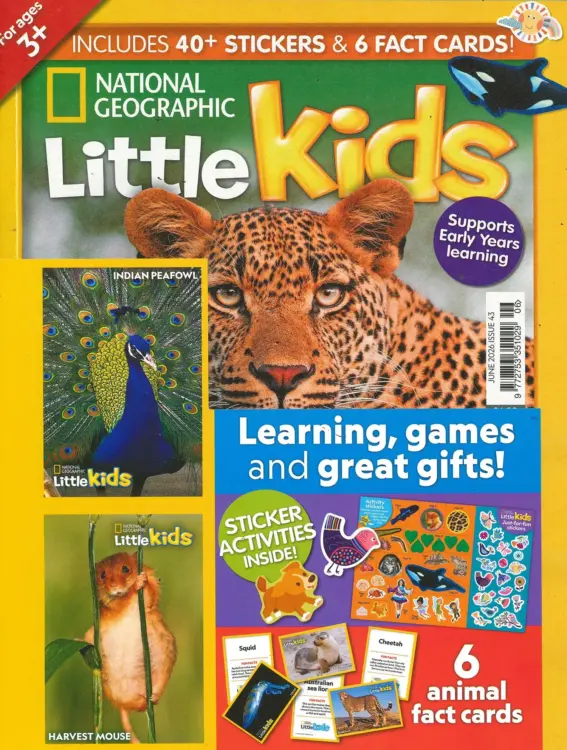 Nat Geo Little Kids Magazine June 2026