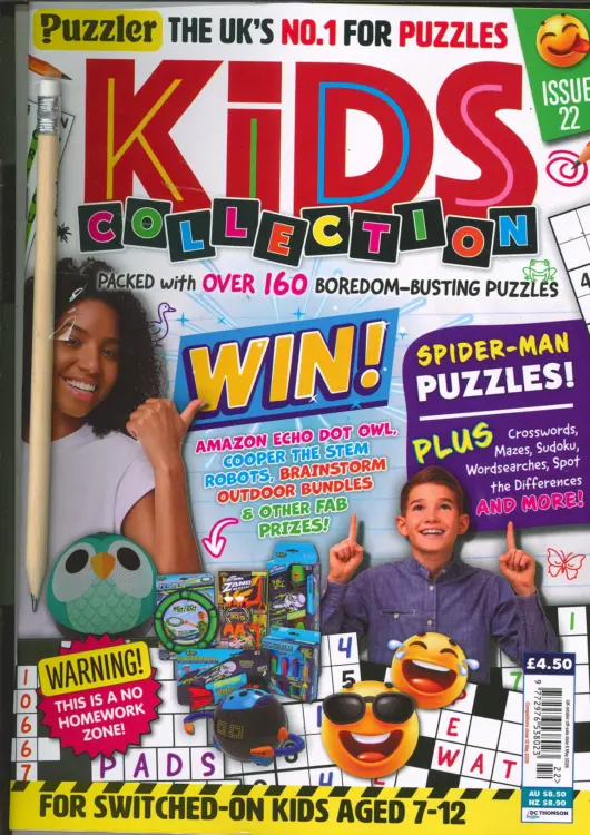 Puzzler Kids Collection Magazine Issue 22