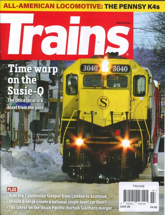 Trains Magazine March 2026