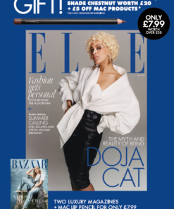 ELLE Magazine June 2026 + Harper's Bazaar Twin Pack & MAC Lip Pencil