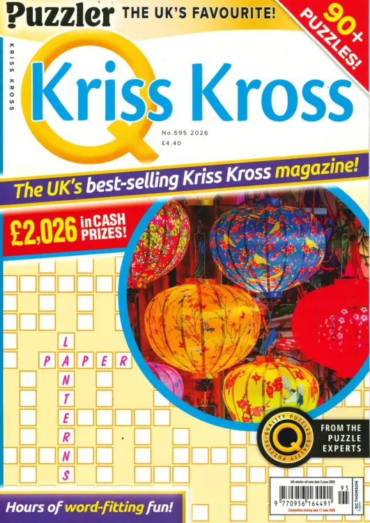 Puzzler Q Kriss Kross Magazine 595
