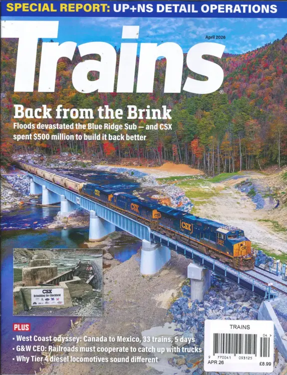 Trains Magazine April 2026
