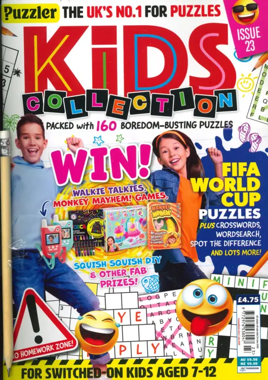 Puzzler Kids Collection Magazine Issue 23